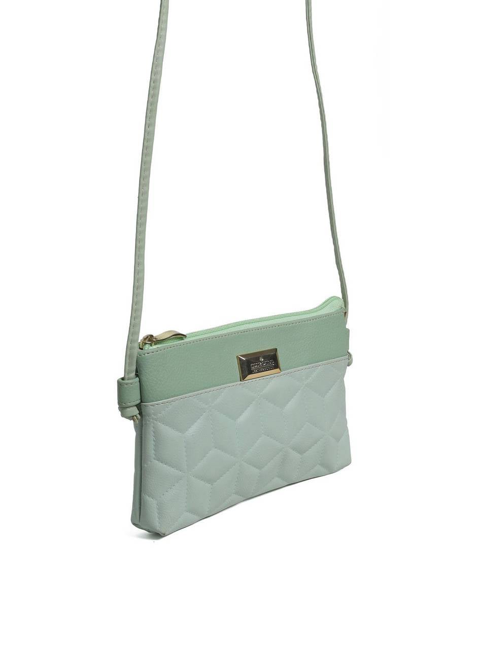 Bolsa Clutch Metalasse com Bolso Traseiro - Diverso BSI-5552 - DV