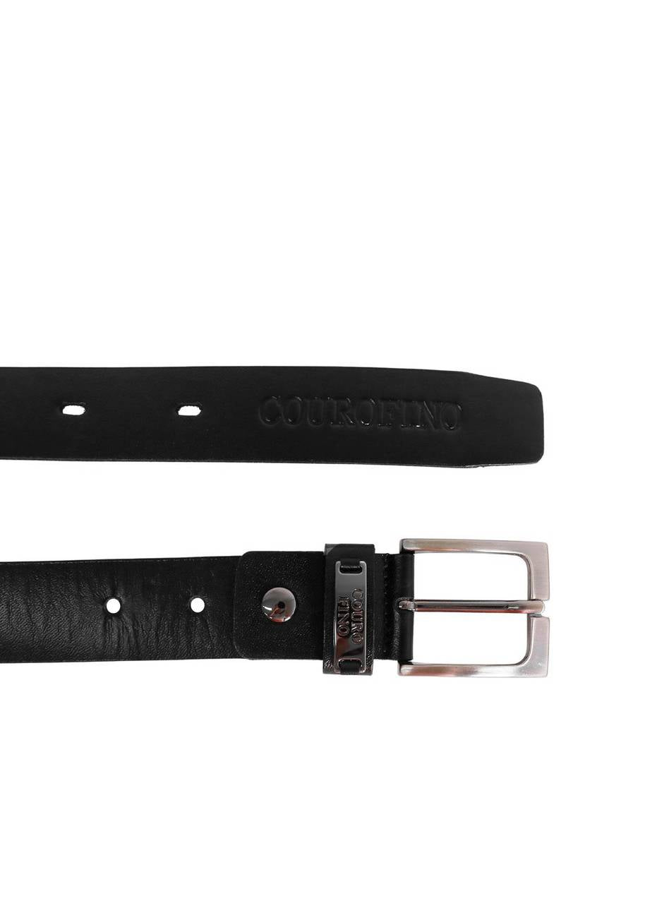 Cinto Masculino Social Couro Médio Preto CTI-921 - PR