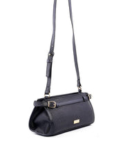 Bolsa Tote Retangular com Fivelas - Preta BSI-6201 - PR