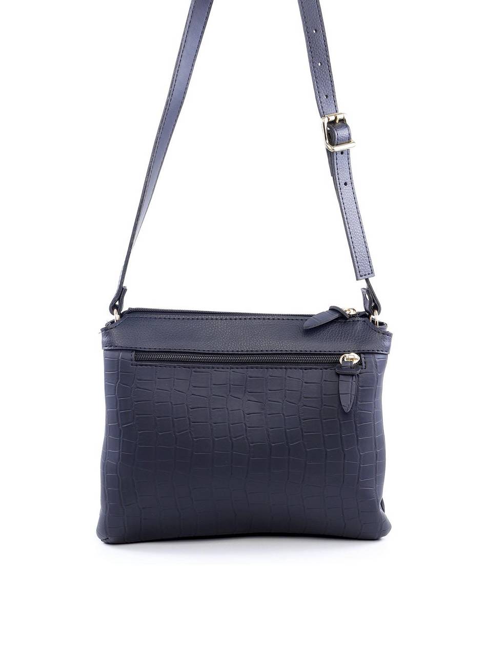 Bolsa Tote Quadrada Charm CF em Strass - Preta BSI-6040 - PR