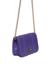 Bolsa Clutch Corrente Pequena Roxa BSI-5486 - RO