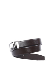 Cinto Masculino Social Largo Dupla Face - Cacau e Preto CTI-975 - CP