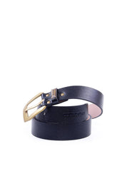 Cinto Feminino em Couro com Fivela Grande - Preta CTI-984 - PR