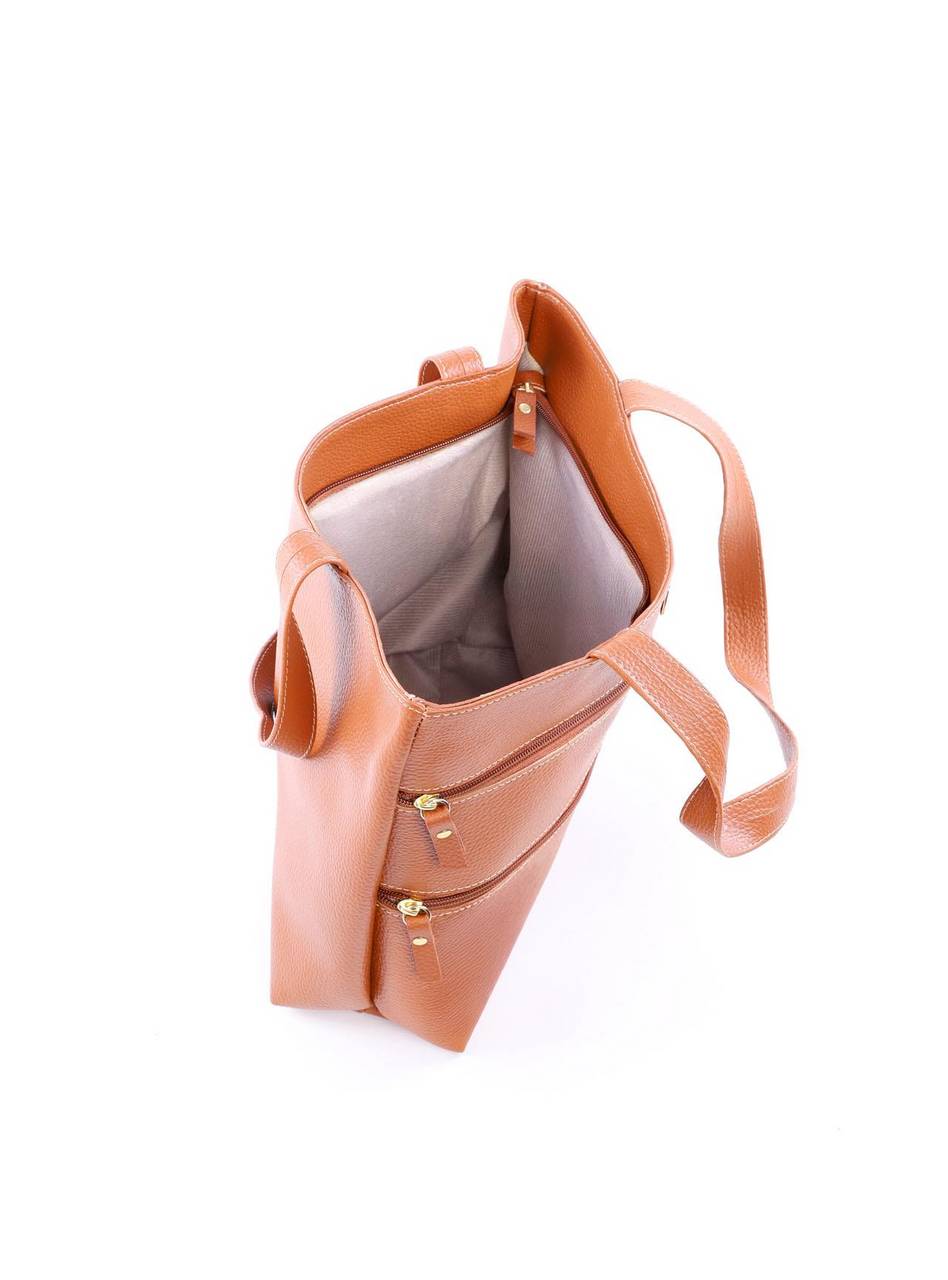 Bolsa Tote Tiracolo com Dois Bolsos Frontais - Castor BSI-6095 - CS