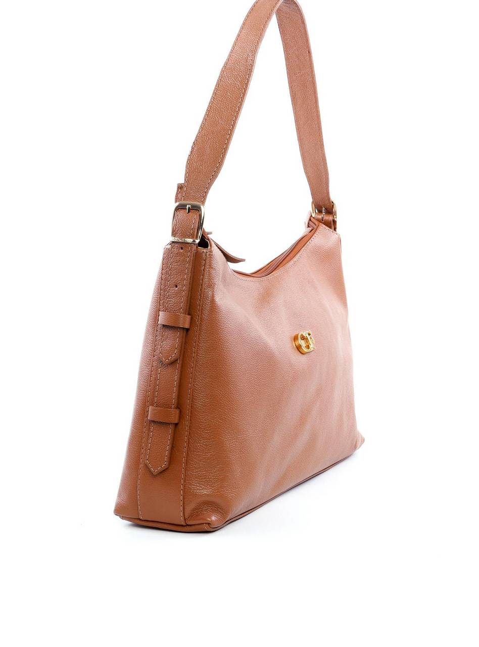 Bolsa Hobo Tiracolo com Fivelas e Passantes - Castor BSI-6063 - CS