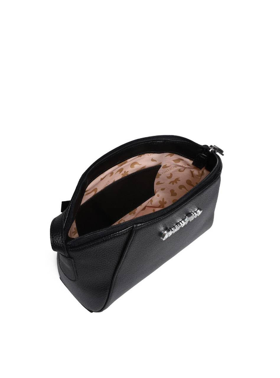 Bolsa Clutch Transversal com Detalhe - Preta BSI-5617 - PR