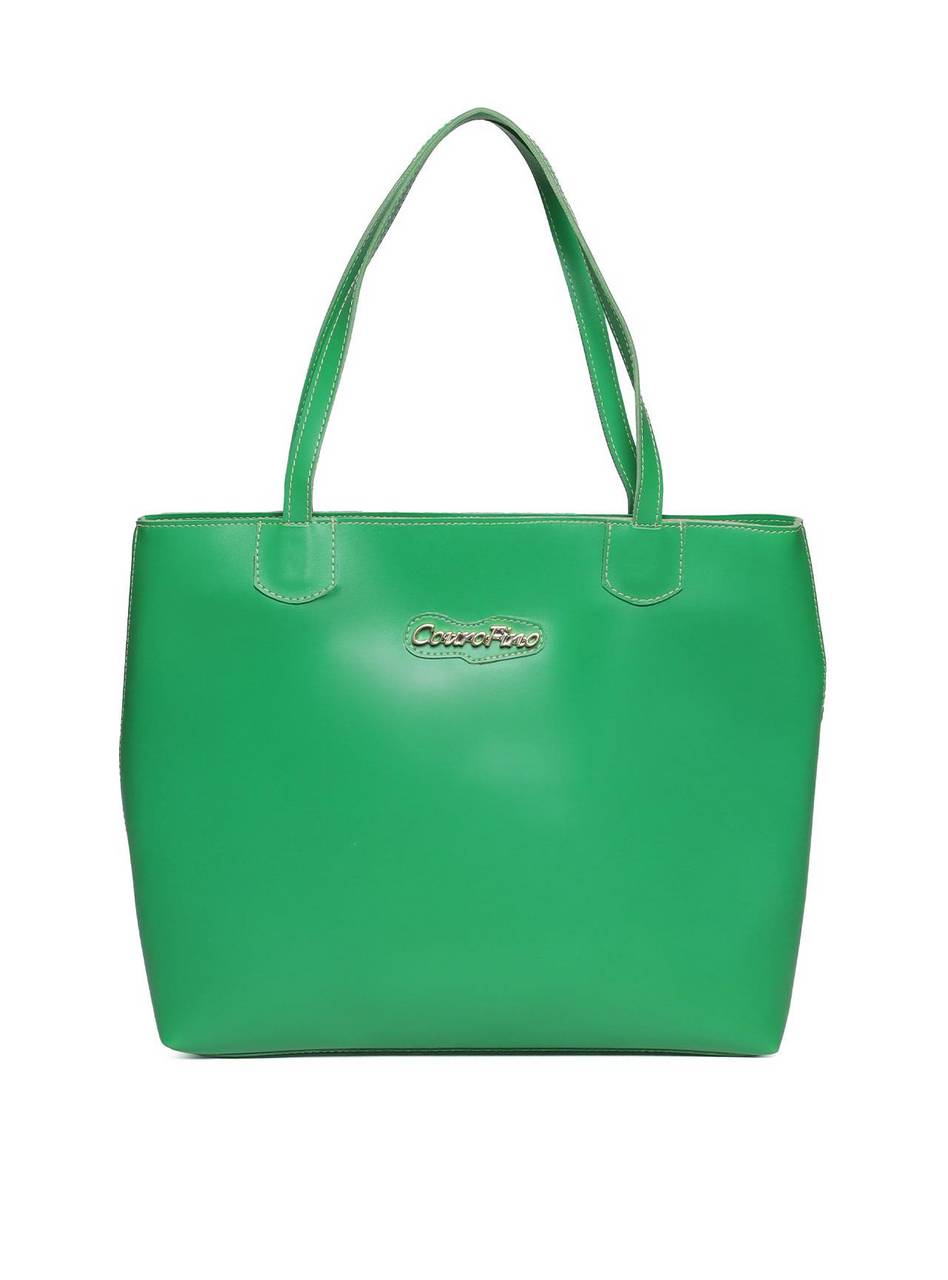 Bolsa Shopper Média Tiracolo Frente Lisa - Verde BSI-5139 - VD