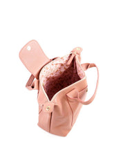 Bolsa Tote Transversal Alça Dupla com Fecho em Ímã - Nude BSI-6066 - NU