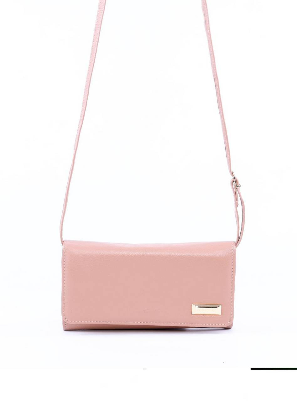 Carteira Feminina com Alça Removível - Nude CAI-975 - NU