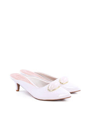 Mulle com Salto Kitten Maxi e Adorno Orgânico - Fenno SDI-11760 - FE