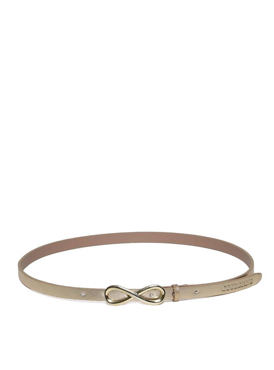 Cinto Feminino Fivela Infinita - Ouro CTI-970 - AU
