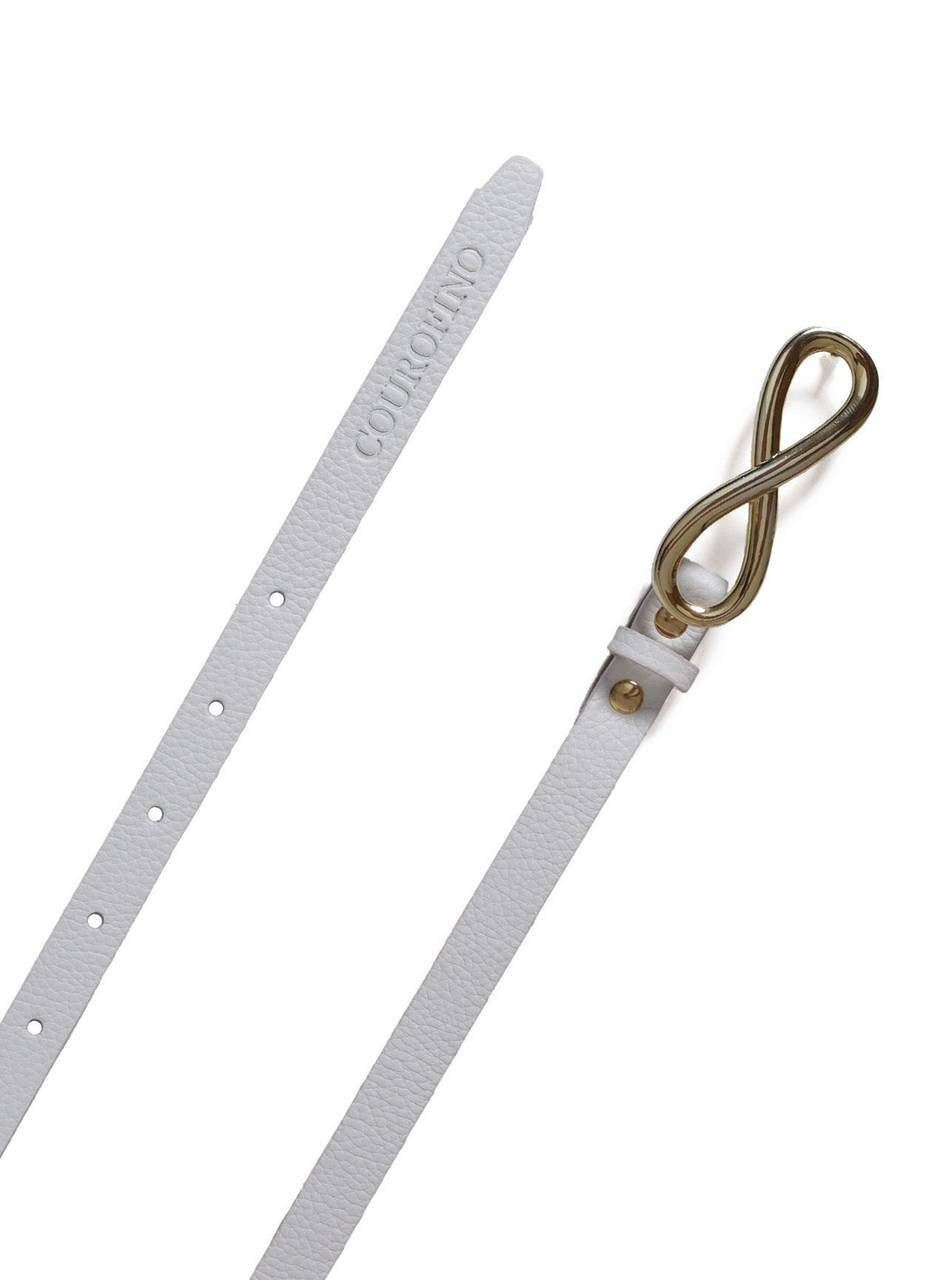 Cinto Feminino Fivela Infinita - Branca CTI-970 - BR