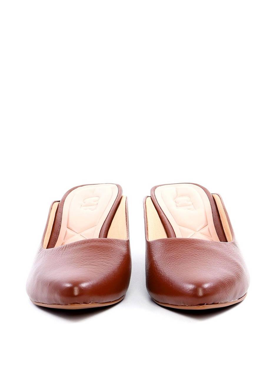 Sandália Mule Salto Kitten - Castor SDI-11739 - CS