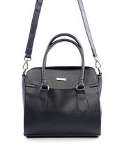 Bolsa Tote Transversal Alça Dupla - Preta BSI-6094 - PR