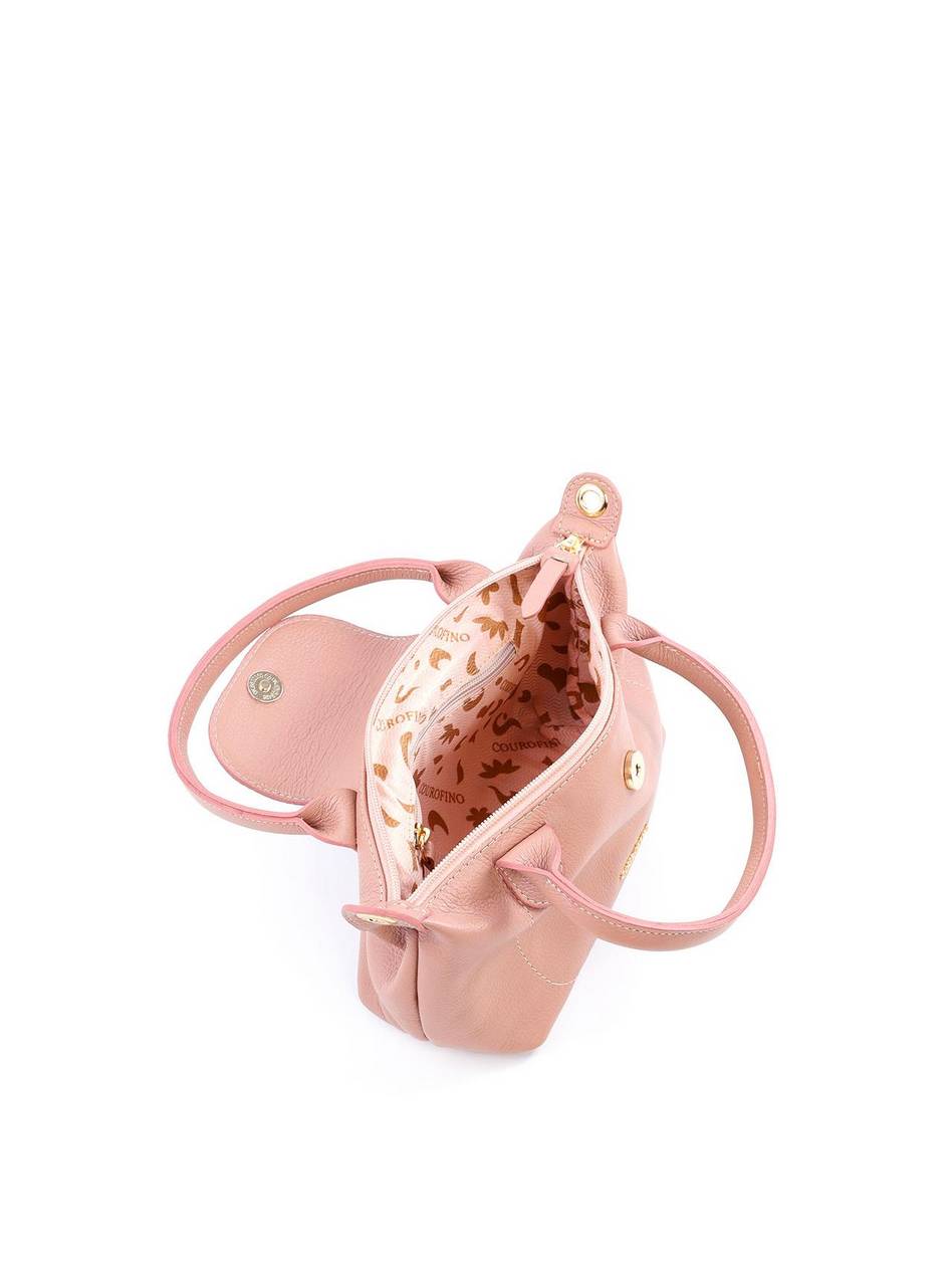 Bolsa Tote Transversal com Alça Dupla - Nude BSI-6065 - NU