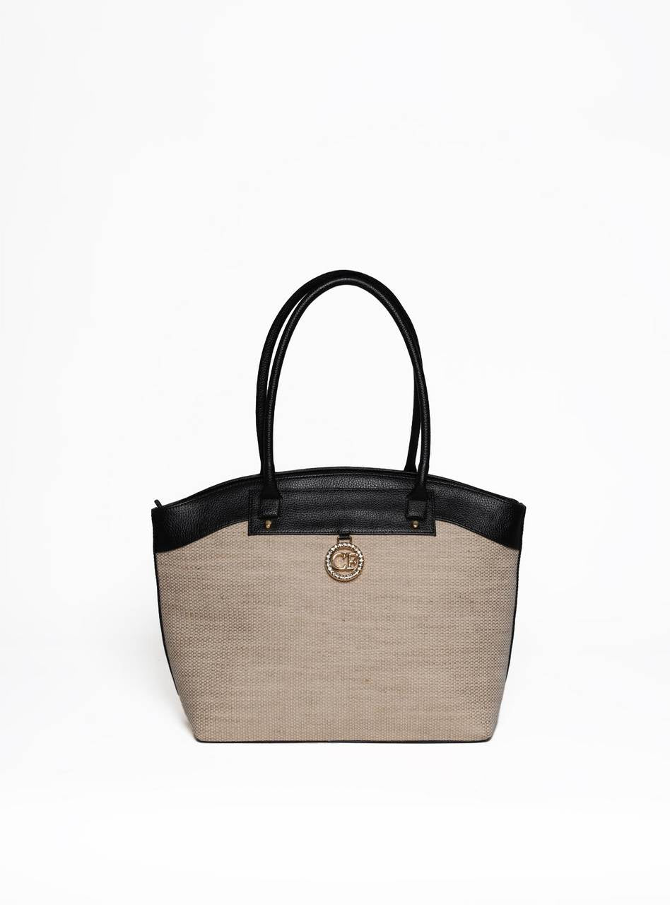 Bolsa Tote Tiracolo Sem Divisórias Sintético - BSI-5987 - PR BSI-5987 - PR