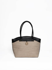 Bolsa Tote Tiracolo Sem Divisórias Sintético - BSI-5987 - PR BSI-5987 - PR