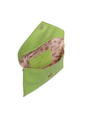 Bolsa Clutch Transversal com Alça de Corrente - Verde BSI-5133 - VD