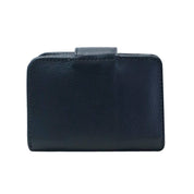 Carteira Feminina Couro Média Clássica Preta CAI-779 - PR