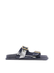 Flatform com duas Fivelas - Preta SDI-11811 - PR