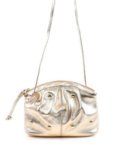 Bolsas Clutch Drapeada com Esferas - Ouro BSI-6084 - AU