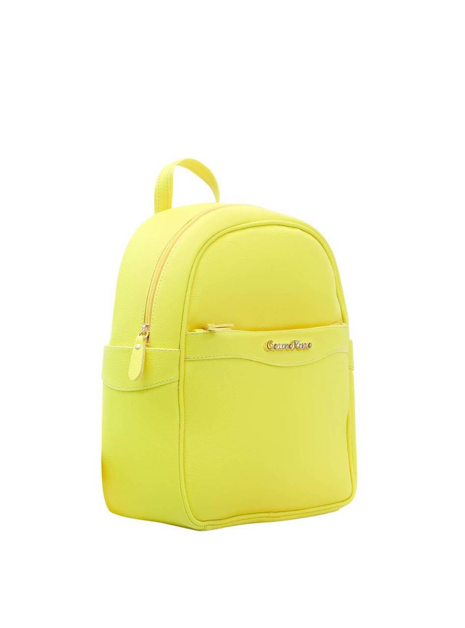 Mochila Feminina Casual Metalassê Amarela MEI-340 - AM