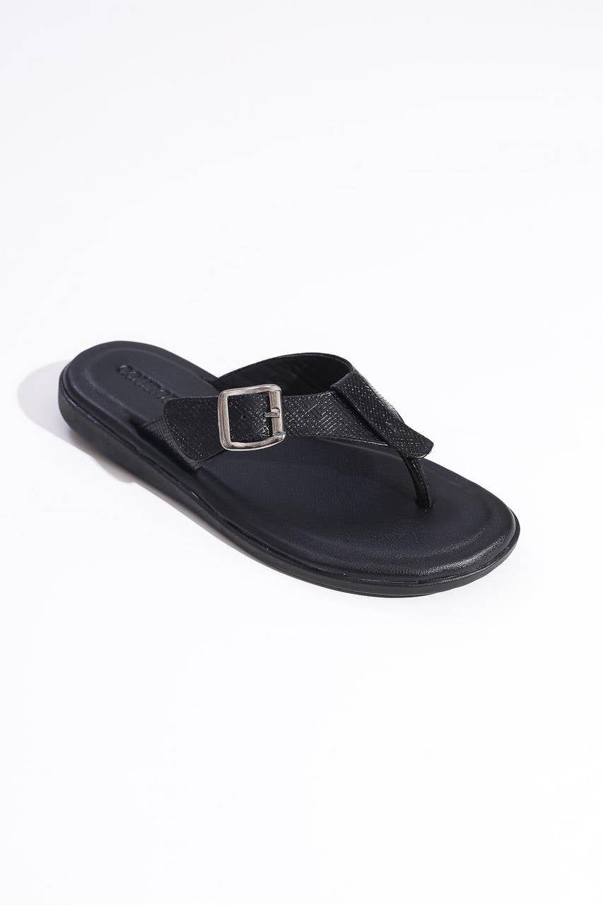 Chinelão Masculino de Dedo com Fivela - Preta SDI-11808 - PR