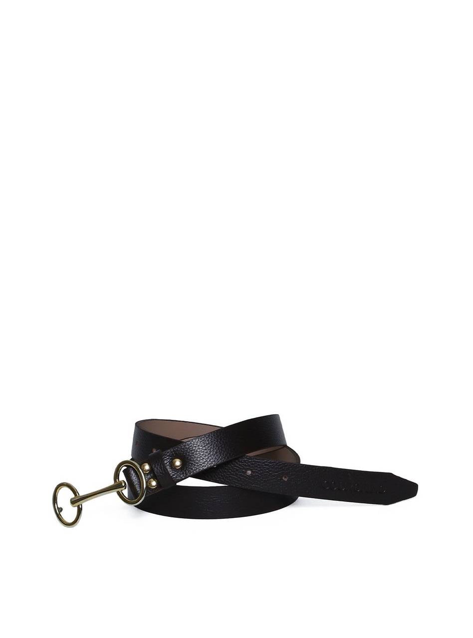 Cinto Feminino em Couro com Fivela Bridão - Cacau CTI-973 - CA