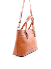 Bolsa Tote Transversal com Alça Dupla com Fivelas - Castor BSI-6085 - CS