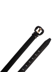 Cinto Casual Médio Couro Preto CTI-0950 - PR