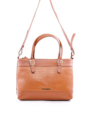 Bolsa Tote Transversal com Alça Dupla com Fivelas - Castor BSI-6085 - CS