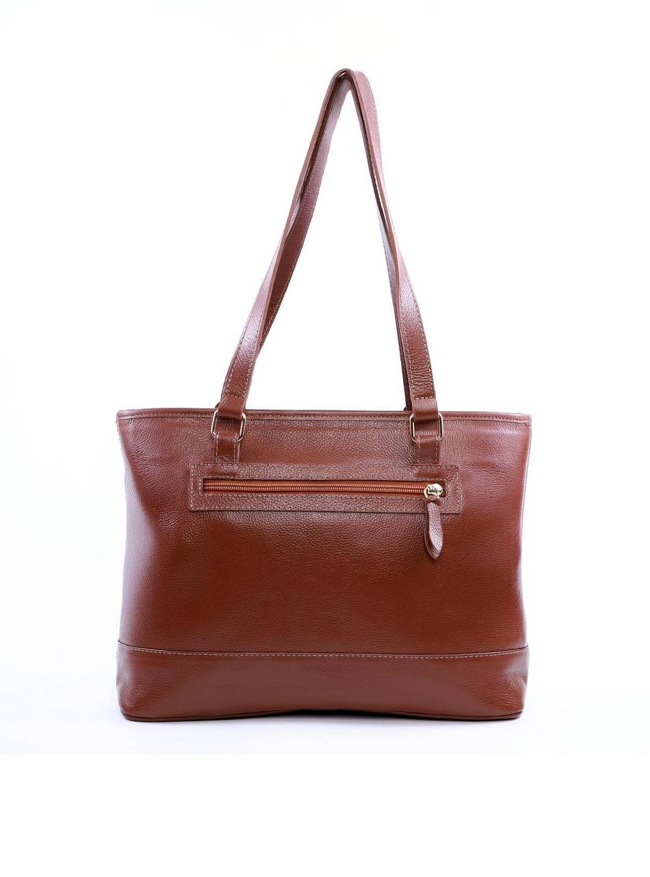 Bolsa Tote Tiracolo com Fivelas e Detalhe Dourado - Castor BSI-6072 - CS