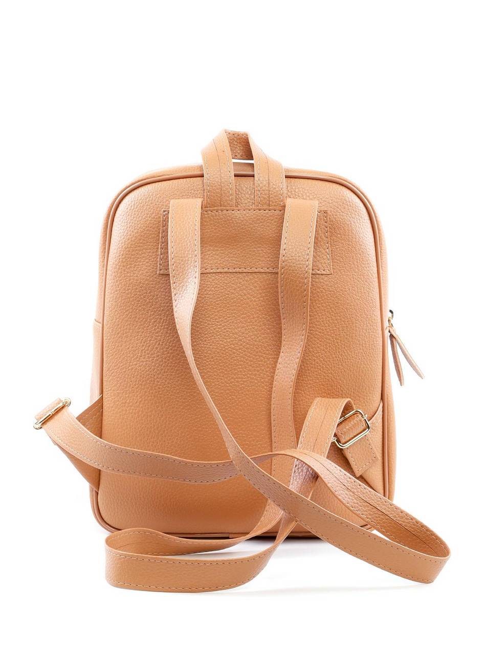 Mochila Feminina com Bolso Frontal - Nude MEI-449 - NU