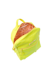 Mochila Casual Grande Ziper Frontal Divisórias Amarela MEI-410 - AM