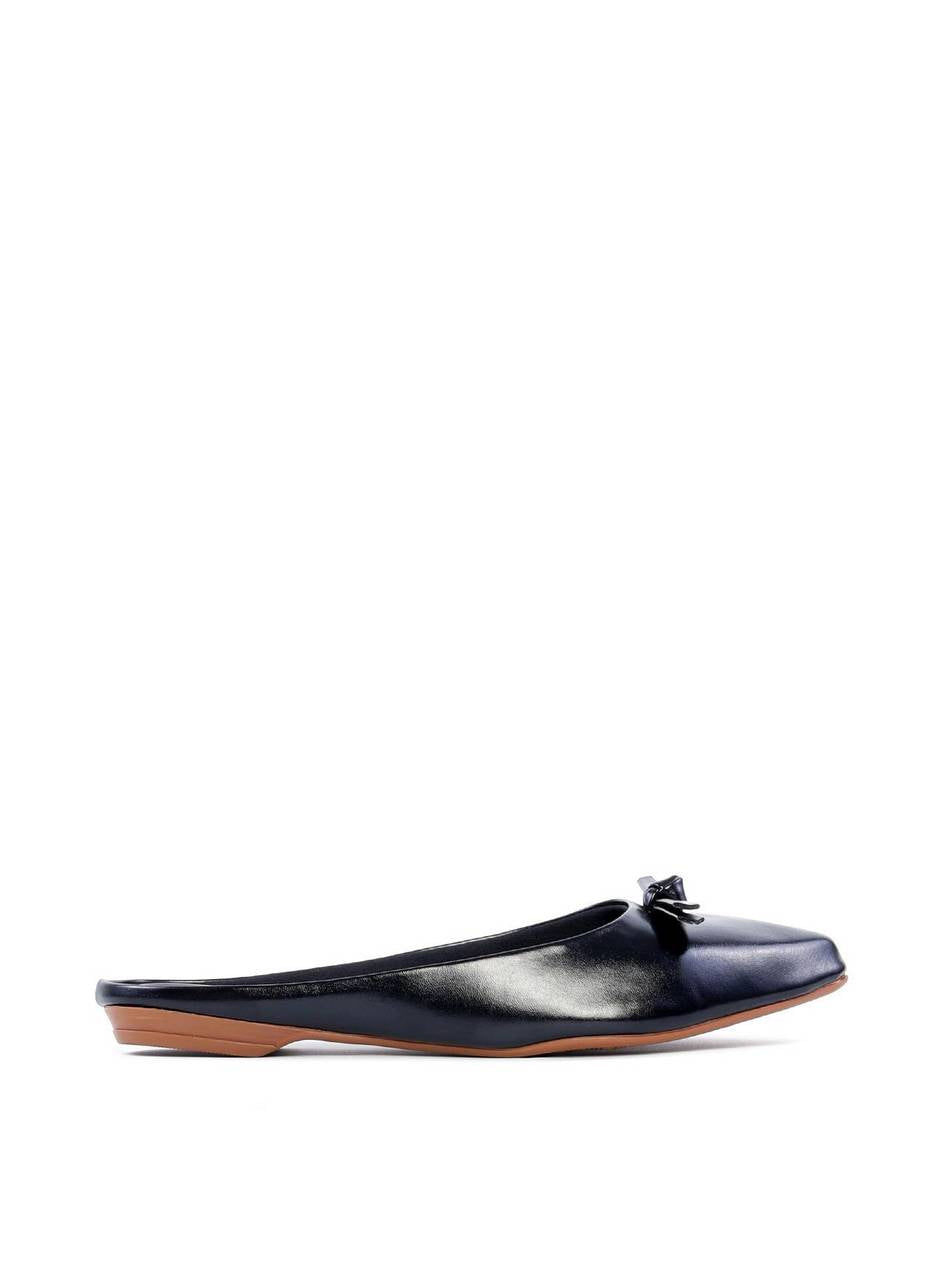 Mule de Bico Fino com Laço - Preta SDI-11853 - PR