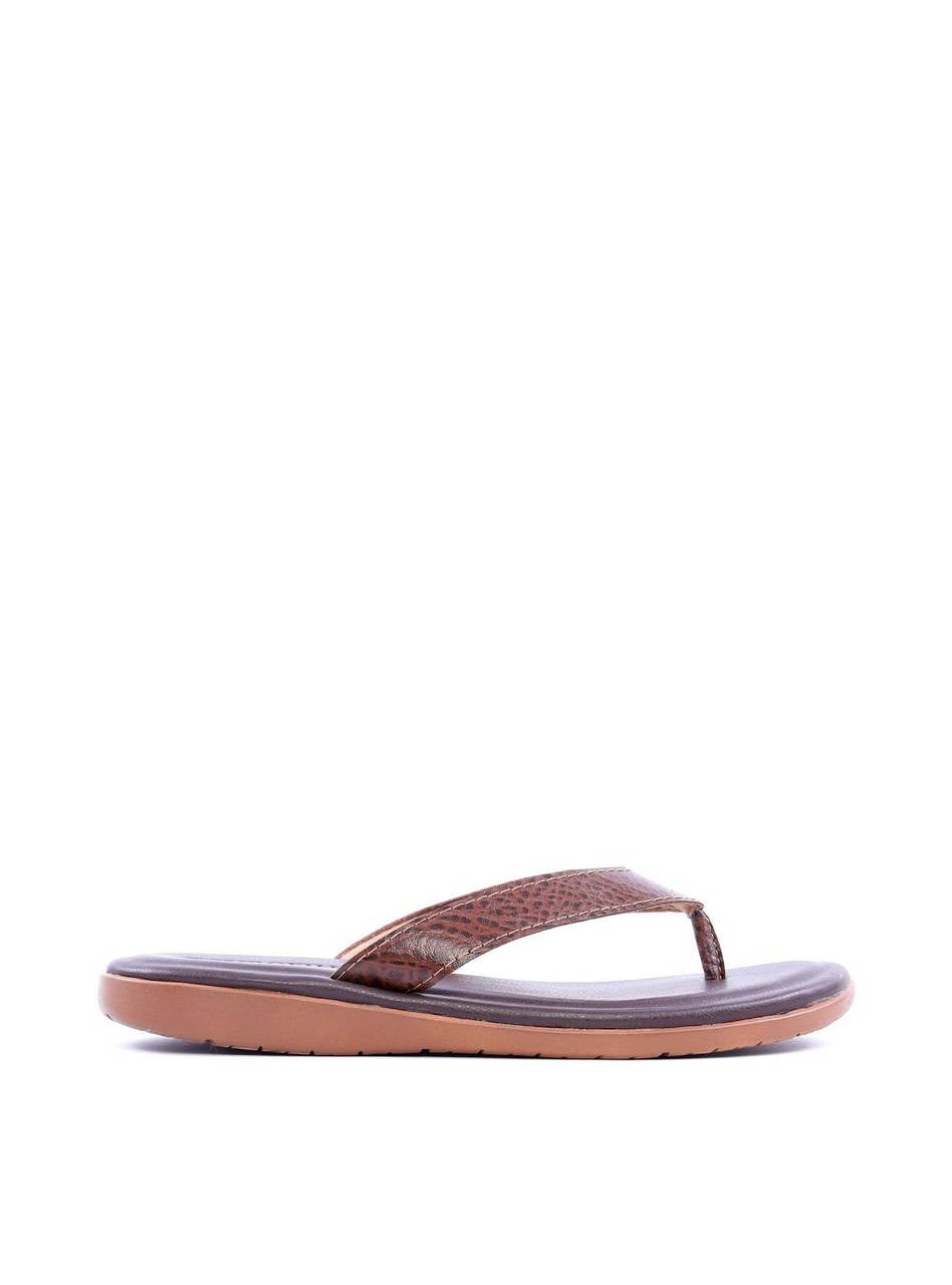 Chinelo Masculino de Dedo em Couro com Tiras Finas - Cacau SDI-11770 - CA