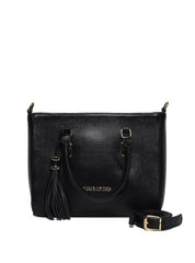 Bolsa Tote Tiracolo com Barbicacho - Preta BSI-5956 - PR