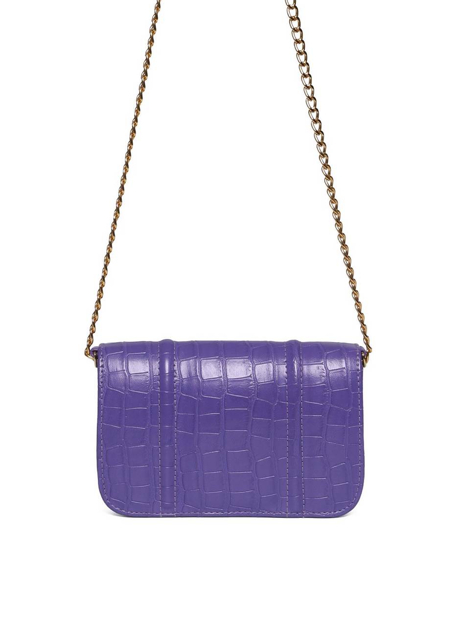 Bolsa Clutch Corrente Pequena Roxa BSI-5486 - RO