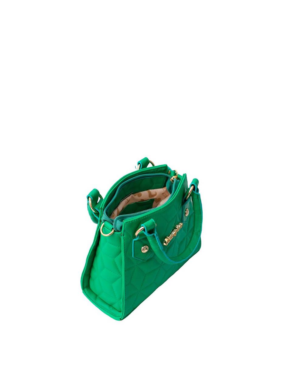 Bolsa Tote Pequena Argolas Verde BSI-5487 - VD