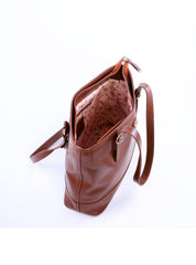 Bolsa Tote Tiracolo com Fivelas e Detalhe Dourado - Castor BSI-6072 - CS