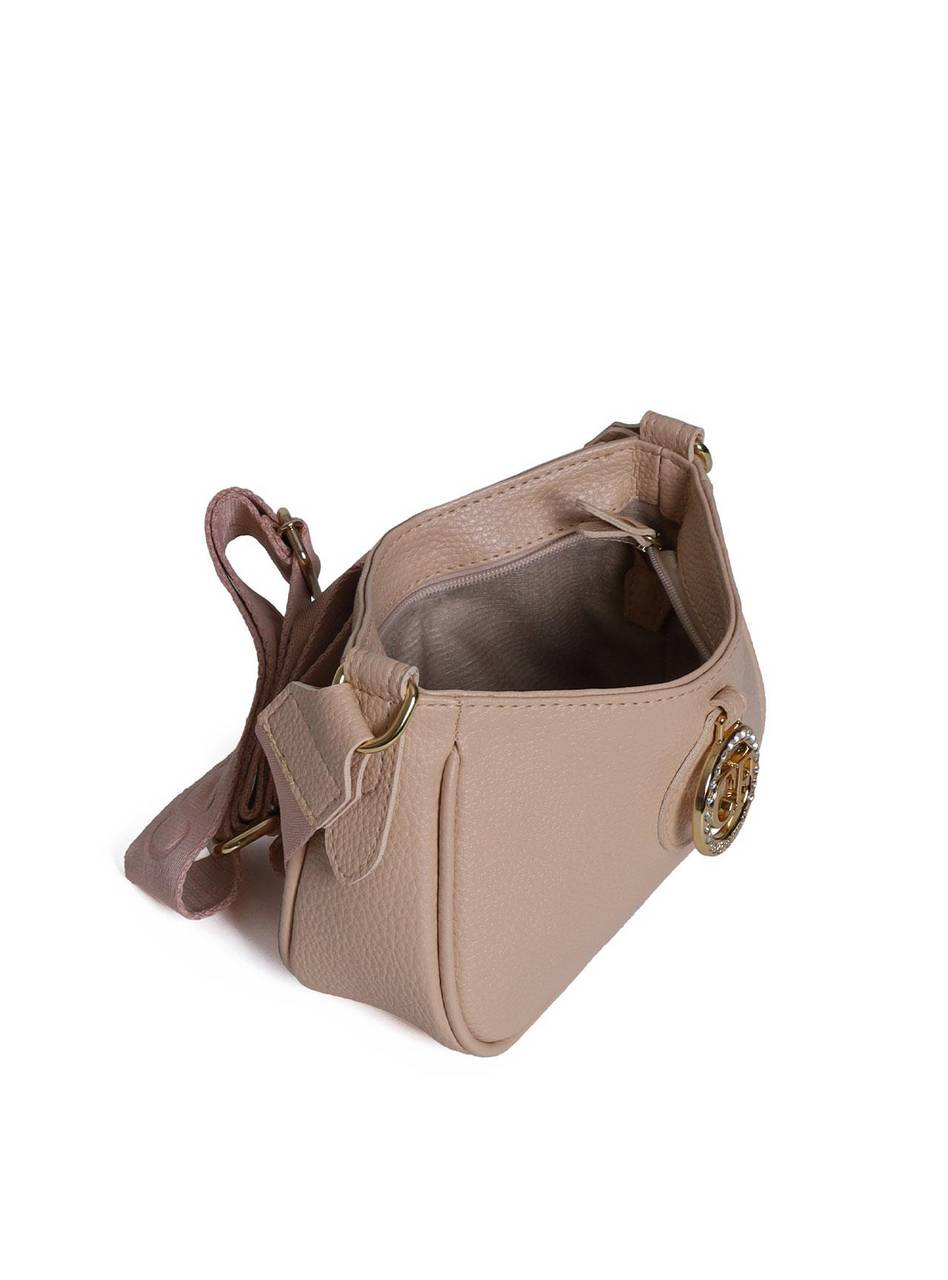 Bolsa Hobo Transversal com Bag Charm - Fenno BSI-5977 - FE