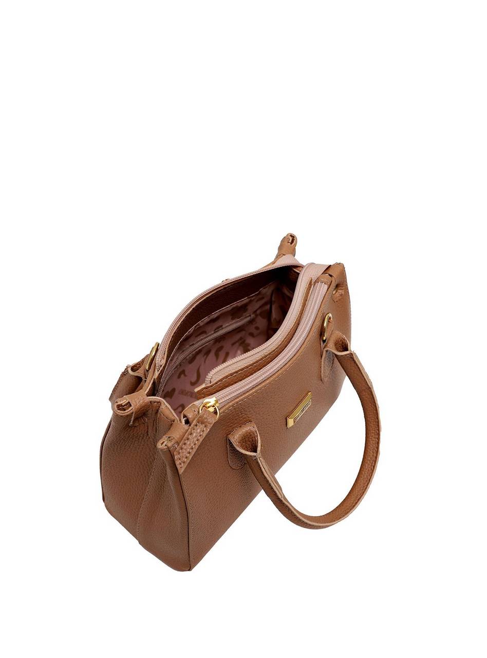 Bolsa Tote Pequena Duas Divisórias Nude BSI-5304 - NU