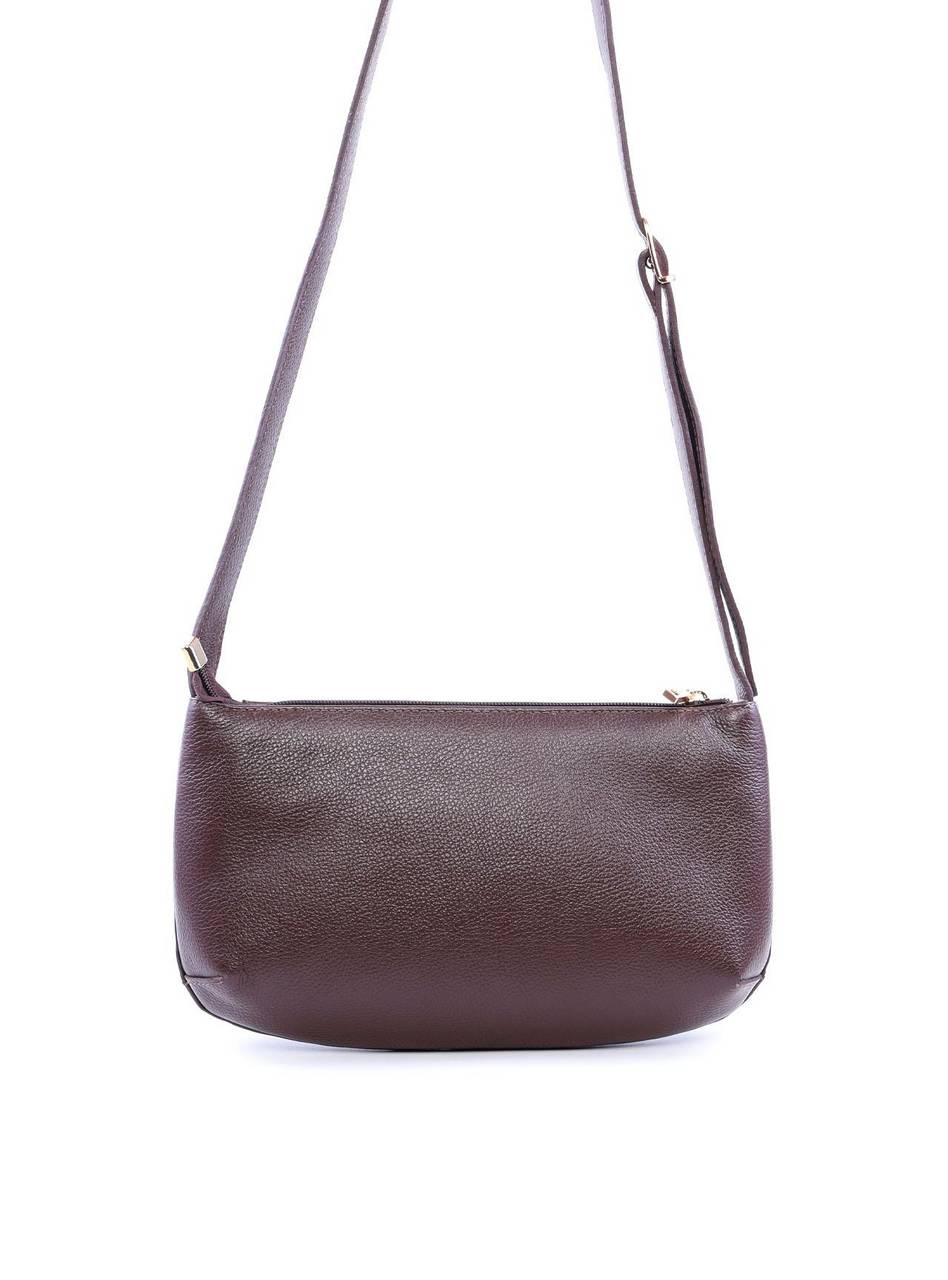 Bolsa Saddle Transversal com Bolso Frontal Cacau BSI-5959 - CA