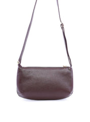 Bolsa Saddle Transversal com Bolso Frontal Cacau BSI-5959 - CA