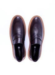 Calçado Masculino Mocassim 45030 em Couro Confort - Cacau SP-11659 - CA