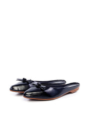 Mule de Bico Fino com Laço - Preta SDI-11853 - PR