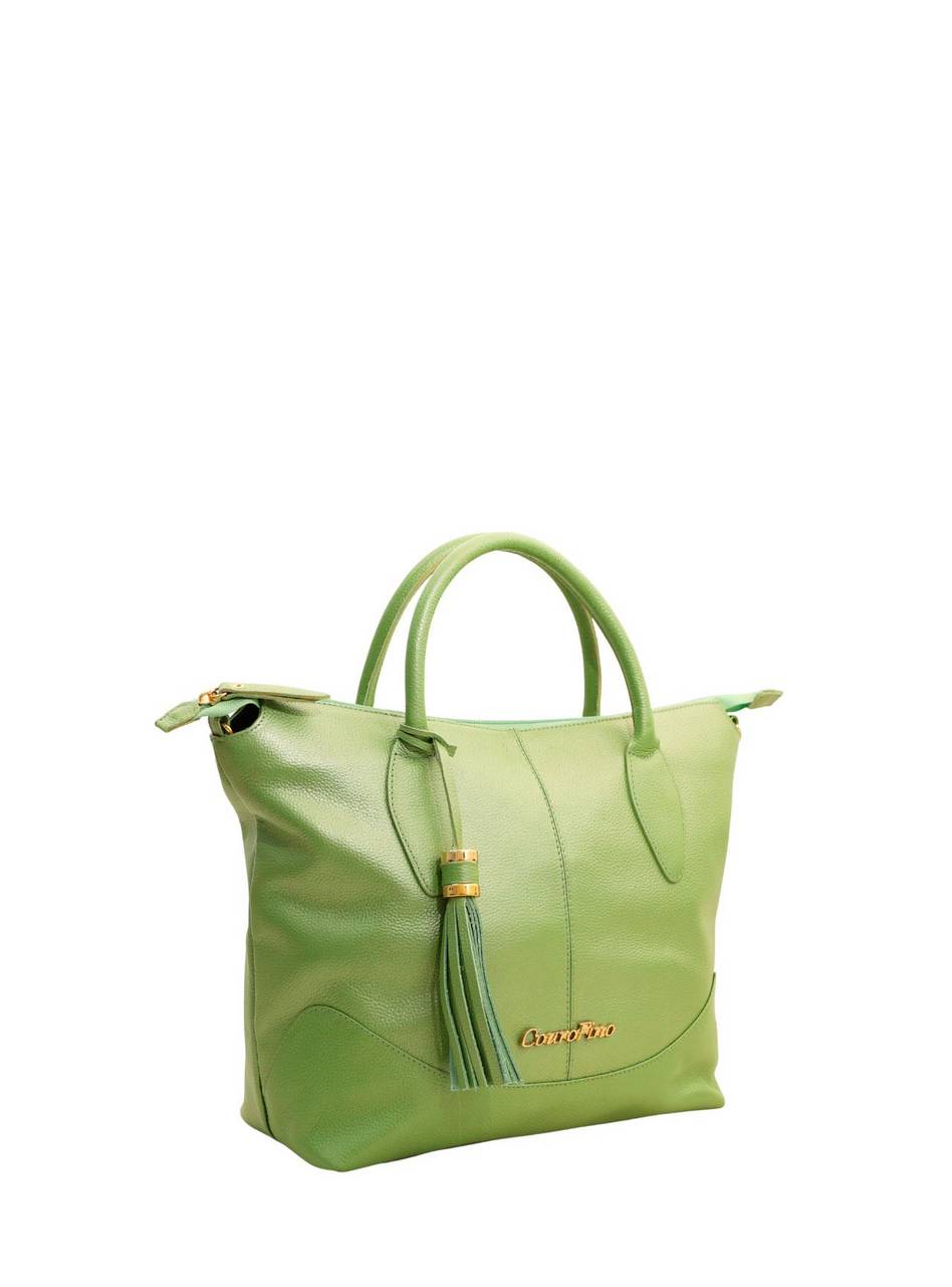 Bolsa Shopper Couro Grande Verde BSI-5709 - VD