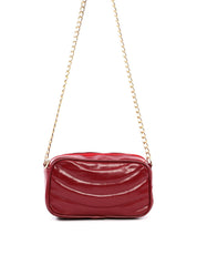 Bolsa Transversal Quadrada com Detalhe Matelassê BSI-6528 - VE