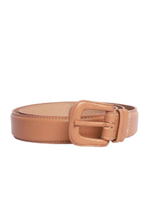 Cinto Feminino Casual Médio Couro Nude CTI-0952 - NU