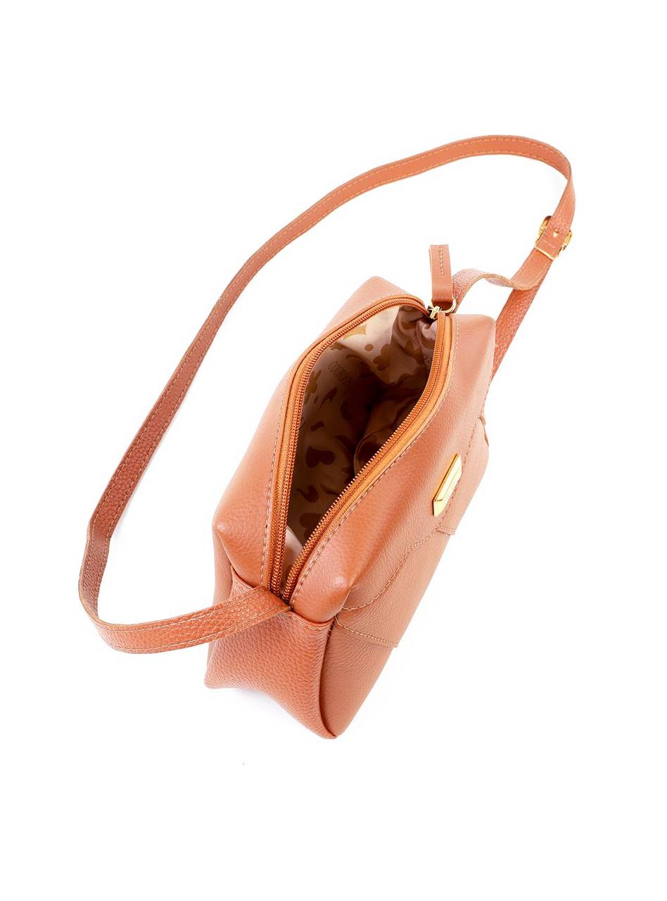 Bolsa Bag Pequena com Retalhos - Castor BSI-6409 - CS